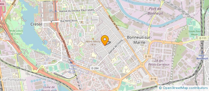 localisation de l'entreprise N2A ENERGIES à BONNEUIL-SUR-MARNE