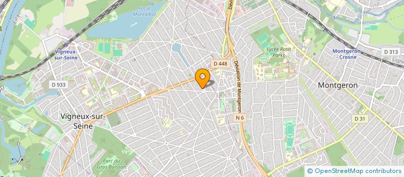 localisation de l'entreprise N2A IT  VIGNEUX-SUR-SEINE