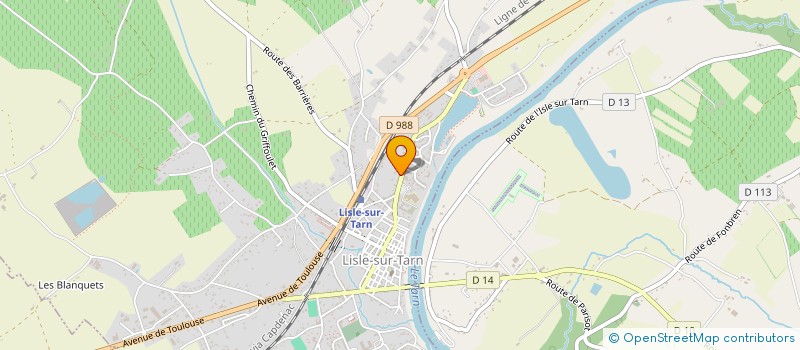 localisation de l'entreprise N2BYTES à LISLE-SUR-TARN