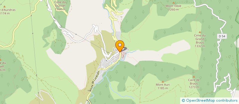 localisation de l'entreprise N2CDE (NICOLAS CORNARD, CLIMATISATION, DOMOTIQUE, ELECTRICITE)  LUCERAM