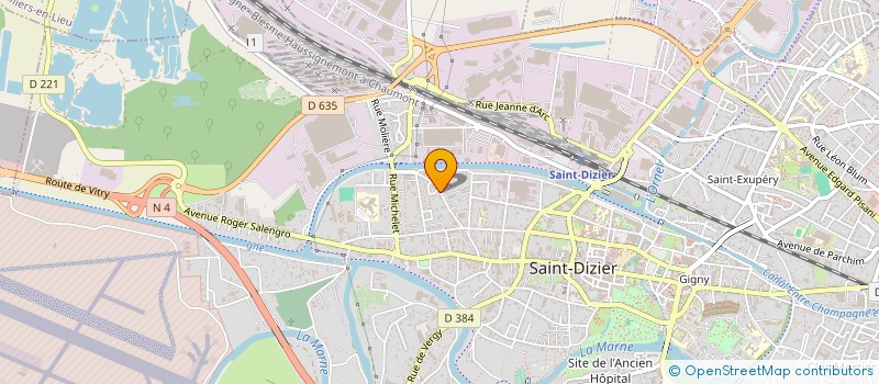 localisation de l'entreprise N2CR à SAINT-DIZIER