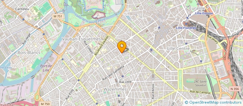 localisation de l'entreprise N2DL à LILLE