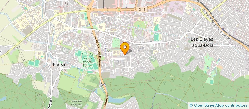 localisation de l'entreprise N2GM  PLAISIR