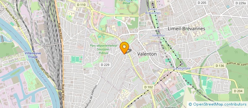 localisation de l'entreprise N2I-RESEAUX à VALENTON