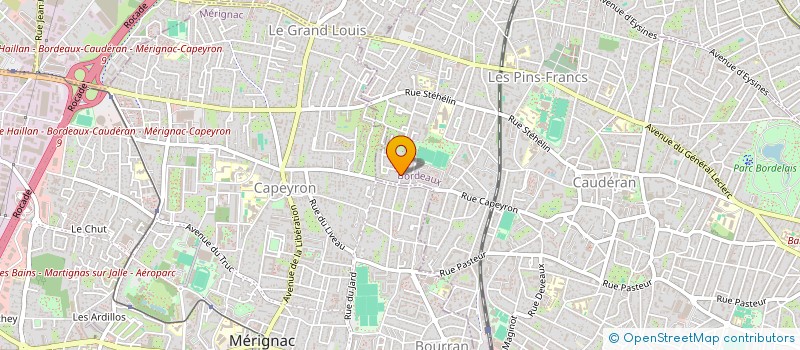 localisation de l'entreprise N2J à BORDEAUX