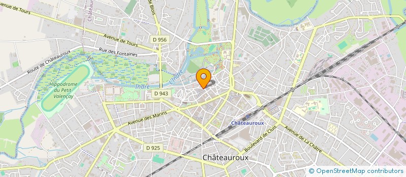 localisation de l'entreprise N2J CONSULTANT à CHATEAUROUX