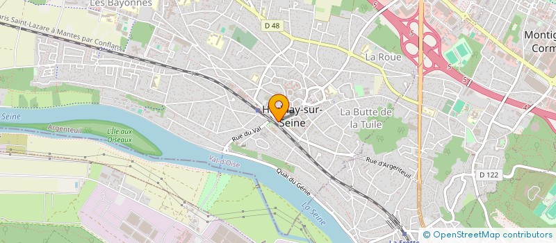 localisation de l'entreprise N2J IMMOBILIER  HERBLAY-SUR-SEINE