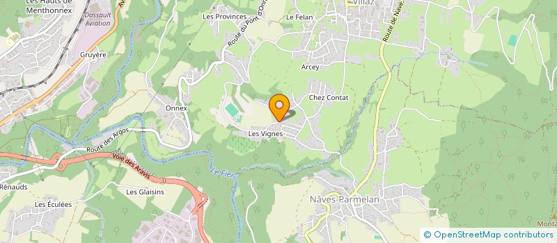 localisation de l'entreprise N2K  VILLAZ