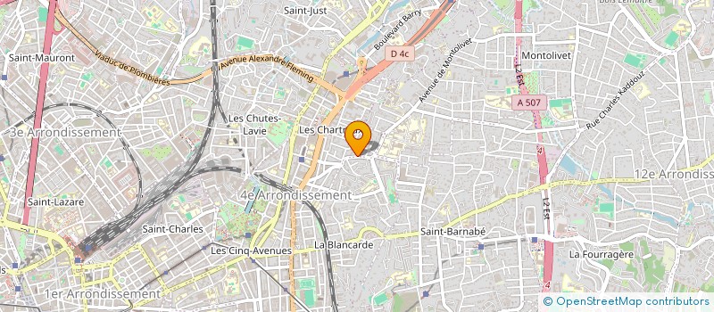 localisation de l'entreprise N2L à MARSEILLE