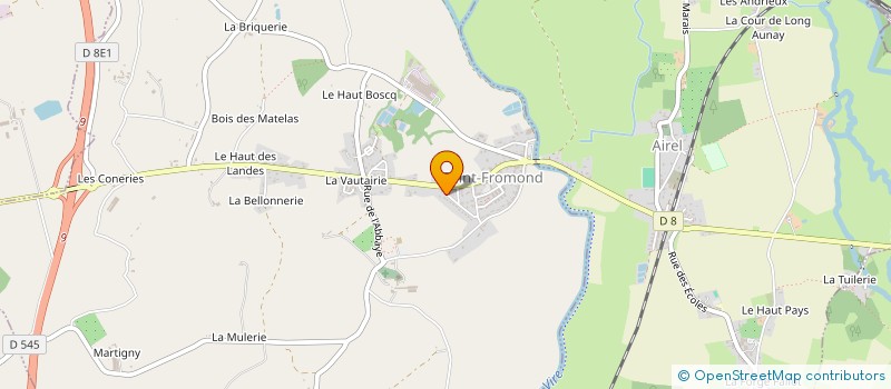 localisation de l'entreprise N2L  SAINT-FROMOND