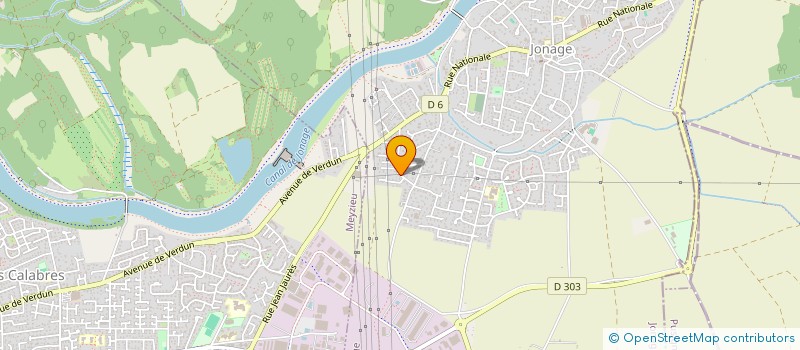 localisation de l'entreprise N2L  JONAGE