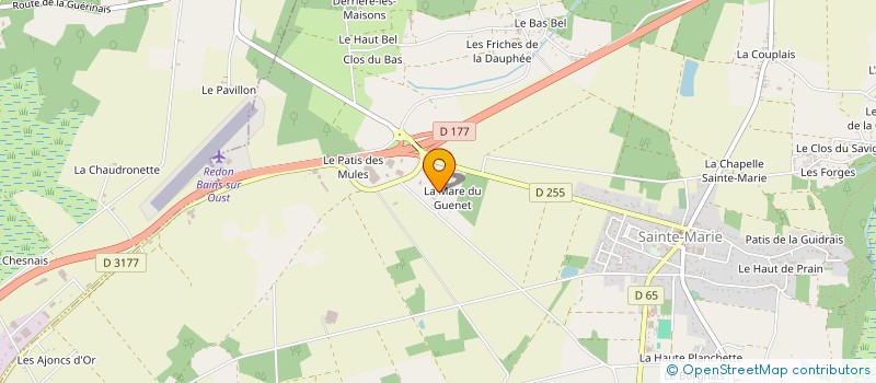 localisation de l'entreprise N2L FINANCES  SAINTE-MARIE