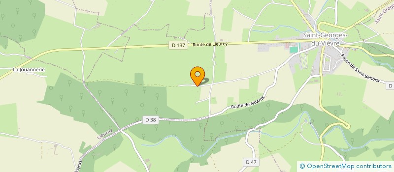 localisation de l'entreprise N2L MACONNERIE  SAINT-GEORGES-DU-VIEVRE