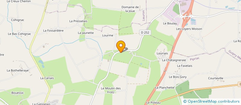 localisation de l'entreprise N2M  PIPRIAC