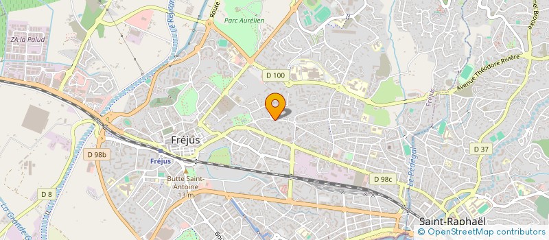 localisation de l'entreprise N2M à FREJUS