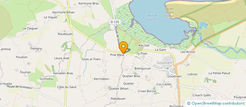 localisation de l'entreprise N2M  PLOUIDER