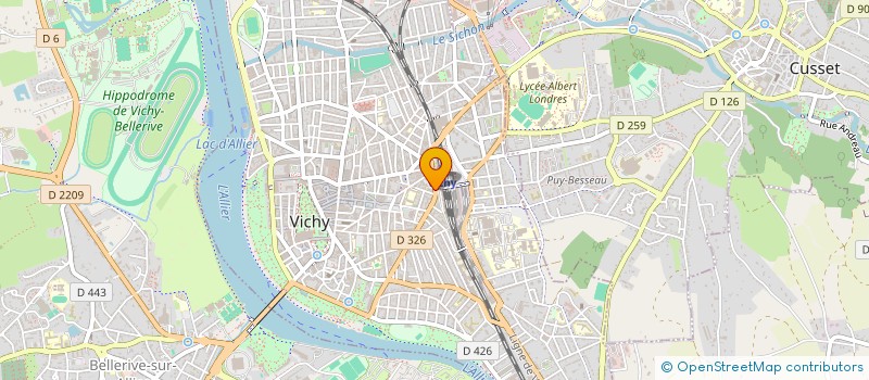 localisation de l'entreprise N2M à VICHY