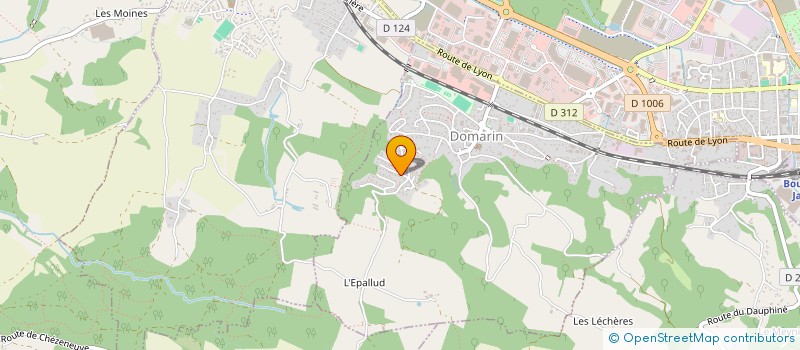 localisation de l'entreprise N2M ENERGIES  DOMARIN