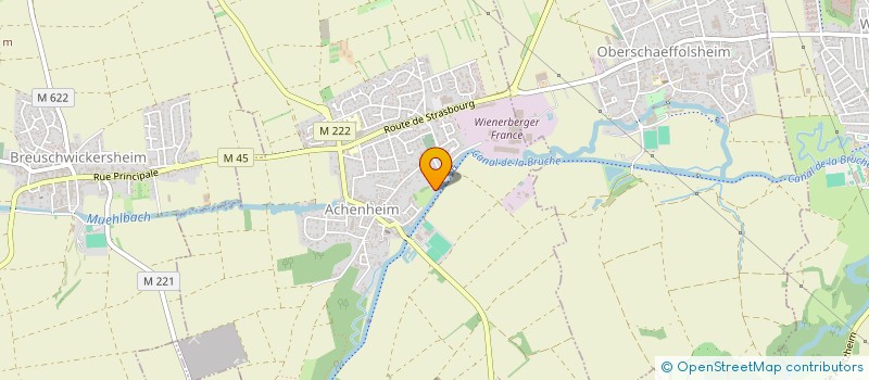 localisation de l'entreprise N2M PATRIMONIALE  ACHENHEIM