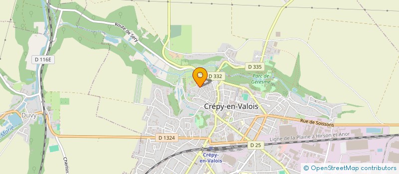 localisation de l'entreprise N2N DIRECT à CREPY EN VALOIS