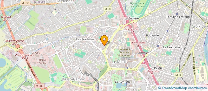 localisation de l'entreprise N2R à TOULOUSE