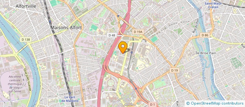 localisation de l'entreprise N2R CONSULTING à CRETEIL