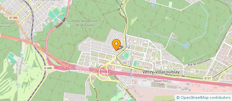 localisation de l'entreprise N2S  VELIZY-VILLACOUBLAY