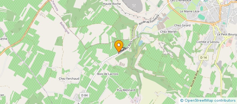 localisation de l'entreprise N2S à BELLEVIGNE