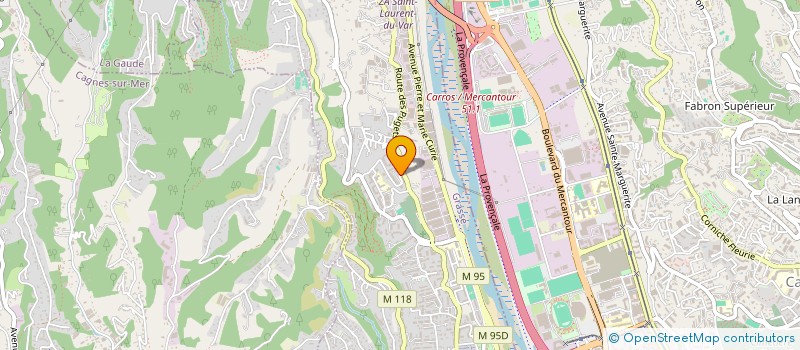 localisation de l'entreprise N2S AZUR BAT à SAINT-LAURENT-DU-VAR