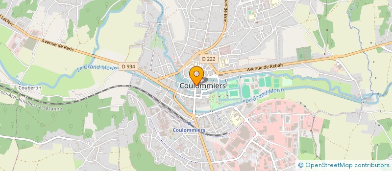 localisation de l'entreprise N2TG  COULOMMIERS