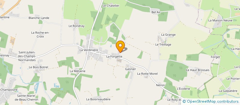 localisation de l'entreprise N2V GESTION  BASSE-GOULAINE