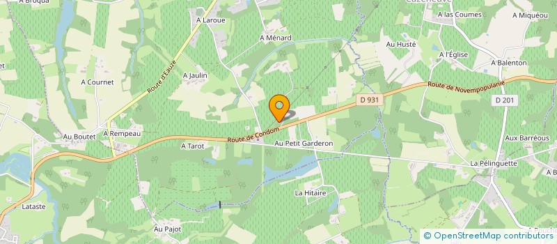 localisation de l'entreprise N3 SERVICE AGRI à EAUZE