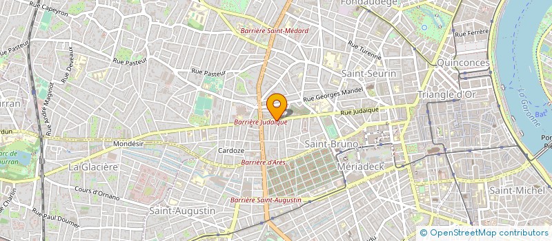 localisation de l'entreprise N3B NOTAIRES à BORDEAUX