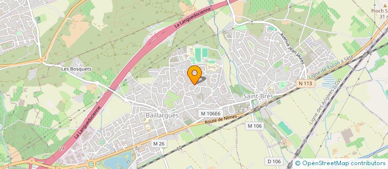 localisation de l'entreprise N3L à BAILLARGUES