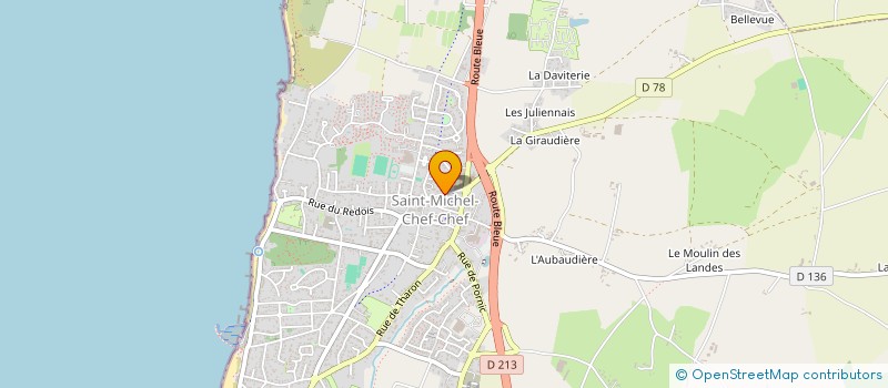 localisation de l'entreprise N3L3M INVEST  SAINT-MICHEL-CHEF-CHEF