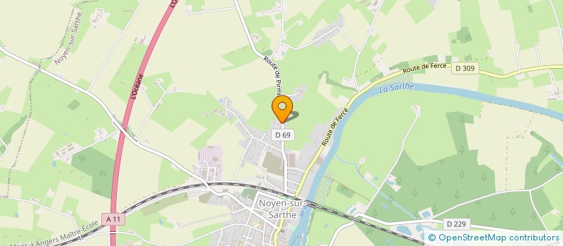 localisation de l'entreprise N3O  NOYEN-SUR-SARTHE