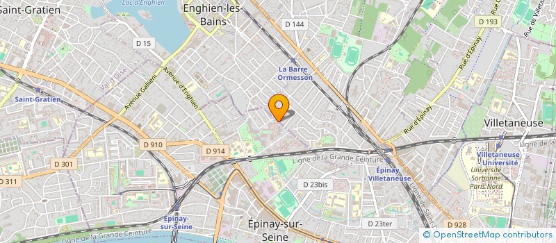localisation de l'entreprise N3S à EPINAY-SUR-SEINE