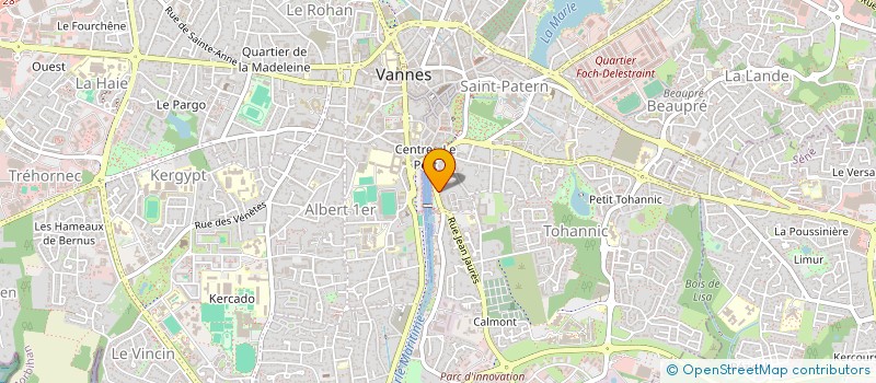 localisation de l'entreprise N4 à VANNES