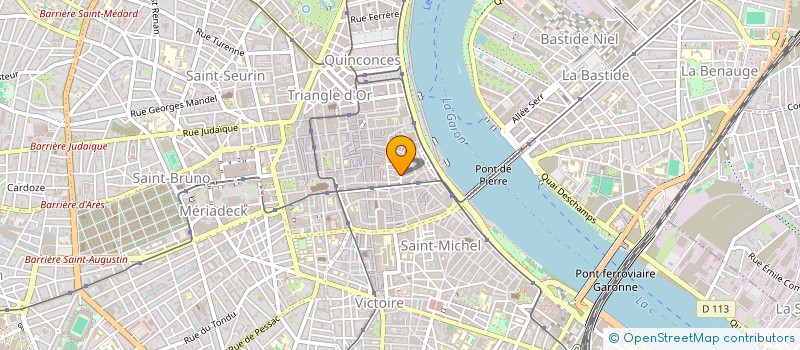 localisation de l'entreprise N47 MUSIC  BORDEAUX