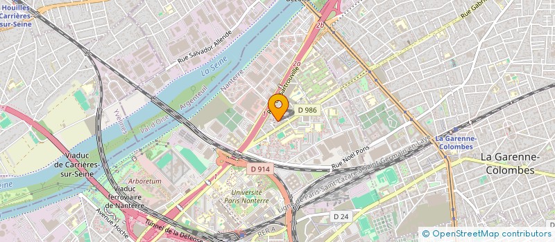 localisation de l'entreprise N4A SYSTEMS ENGINEERING  NANTERRE