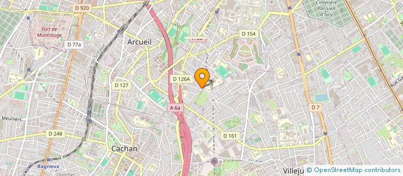 localisation de l'entreprise N4H LMNP  ARCUEIL