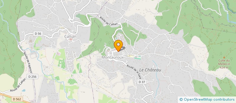 localisation de l'entreprise N5D  MONTAUROUX