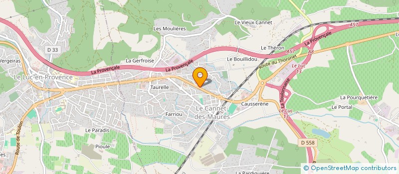 localisation de l'entreprise N7 IMMO  LE LUC