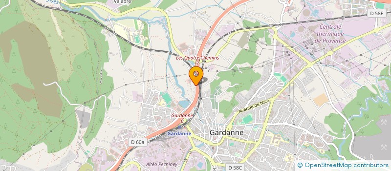 localisation de l'entreprise N7 SOS LIFE à GARDANNE