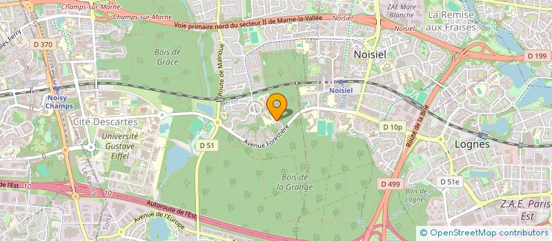 localisation de l'entreprise N8 PROD  CHAMPS-SUR-MARNE