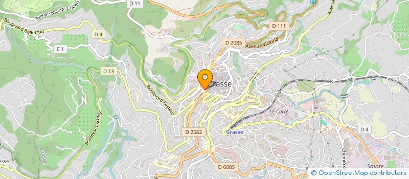 localisation de l'entreprise NA  GRASSE