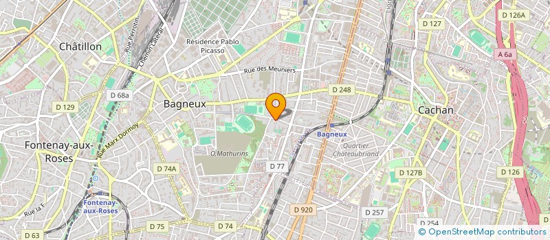 localisation de l'entreprise NA AGENCY PARIS à BAGNEUX