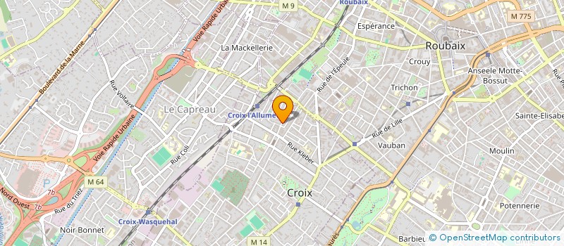 localisation de l'entreprise NA BAT  CROIX