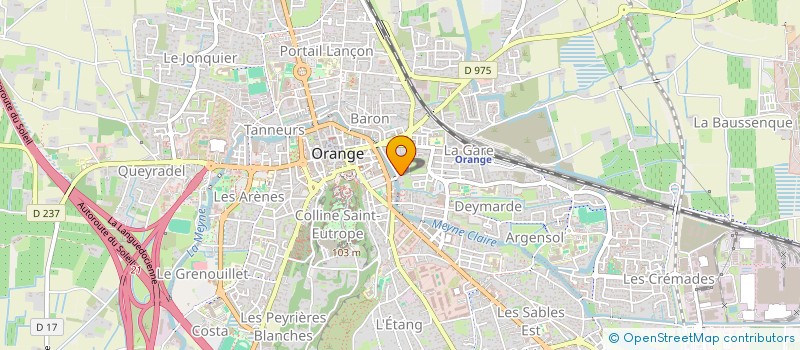 localisation de l'entreprise NA BATIMENT  ORANGE