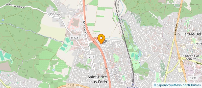 localisation de l'entreprise NA CONSEIL  SAINT-BRICE-SOUS-FORET